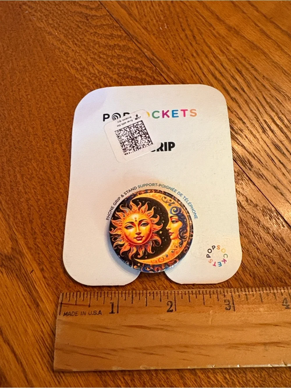 PopSocket Sun & Moon Phone Grip - Yellow, Orange, Blue